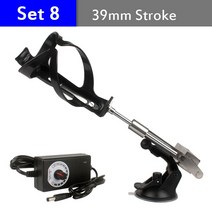 액츄에이터 엑츄에이터 텔레스코픽 선형 액추에이터 미니 빅 스러스트 스트로크 왕복 메커니, 24.Set 8   39mm - AU 220V