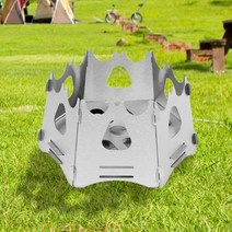 NEW 접이식 우드스토브 16.5x9cm 이지캠핑 백패킹 버너 비상용버너 미니화로대 캠핑스토브 캠핑버너 핸디버너 불멍화로대 접이식스토브 캠핑화로대 야외화로대 낚시용품 캠핑용품 불멍, 상세페이지 참조