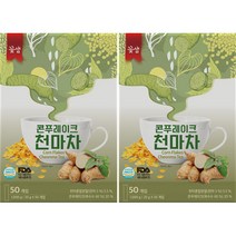 꽃샘 콘푸레이크 천마차 50T X 2개, 20g, 50개입