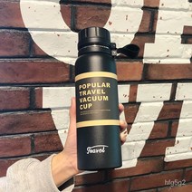 MBH 서모 컵 스포츠 남자 대용량 주전자 물 컵 휴대용 학생304높은 색상 값1000ml컵, 650밀리리터/블랙 차 파티션으로