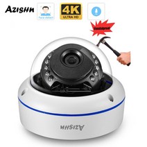 CCTV 현관 돔카메라 CCTV 펫 가정용 cctv 이글루캠 집안 캠 광각 파손 방지 카메라 돔 금속 얼굴 감지 오디오 인간 보안 캠시시티비 외부 설치 강아지, 8mp(dc12v), 2.8mm