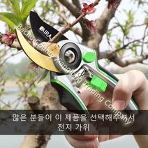원예도구 SK5 강철 가지치기 가위 가볍고 날카로움 그린 미니 가위, 중급의