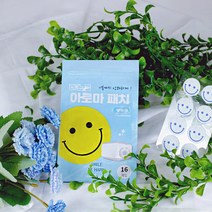[당일배송] 여름용 씨클리드 아로마패치 상쾌한 하루 기분좋게 스마일 아로마 입냄새 제거 패치 1개 (16개입), 씨클리드 아로마패치 (16매입)