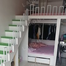 계단 옥상 발코니 테라스 복층 난간대 거치대 울타리 파이프 실내 실외 U 자형 다락방, n유형높이65CM너비20