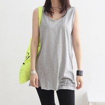 봉시스터즈 사각글씨나시