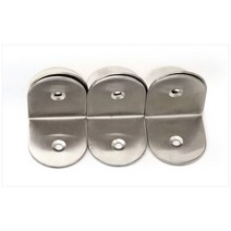 스테인레스 스틸 앵글 코드 90도 각도 L 자형 커넥터 두꺼운 브래킷 2Pcs, 04 65 X 65 X 38 X 3.0