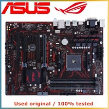AMD B350 AM4 Ryzen CPU 용 ASUS PRIME B350-PLUS 마더 보드 컴퓨터 소켓 DDR4 데스크탑 메인 사용, 한개옵션0