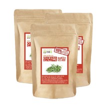 인진쑥 가루 국내산 100% 약쑥 분말 파우더 200g, 3팩