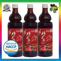 프리미엄 청정지역 에서 자란 산수유 청! 대용량 1500ml 3병 당일발송