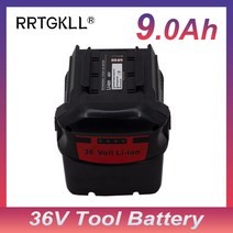 힐티 호환 배터리 Hilti 36V 9000Ah 충전식 배터리 교체 용 새 공구 모델: B36/ 3.9 B36/6.0, 한개옵션0