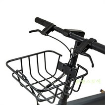 미니벨로 싱글 튼튼한 자전거바구니 짐받이 Wstug 증정, 1번