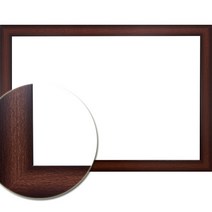 디자인 우드브라운액자 내경 210x285mm 150피스 직소퍼즐 사진액자