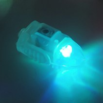 LED 벌룬라이트 칼라점멸 6개입, 단품
