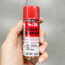 에스비 어솔티드 칠리페퍼(시치미) 15g x 2개, 단품