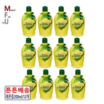 피오디 레몬즙 200ML 12개 레몬에이드 레몬원액 K