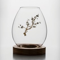 유리 캔들 홀더 장식 가정용 아로마 테라피 양초 바람막이 유리 유명 복고 전용 작은 양초-25272, 옵션09
