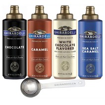 기라델리 - 초콜릿 & 카라멜 & 화이트초콜릿 & 씨솔트카라멜 소스 454g 4종