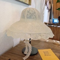 여름에 모자 소녀 레이스 어부 모자 모자 한국 에디션 트렌디 한 얇은 얇은 햇살 일본 선 스크린 태양 모자