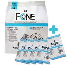 죠스펫 에프씨원 고양이사료 2kg +증정사료 어덜트 키튼 기능성 홀리스틱 FC ONE사료 편리한소포장 증정포함, 에프씨원 고양이사료 2kg (키튼), 1개