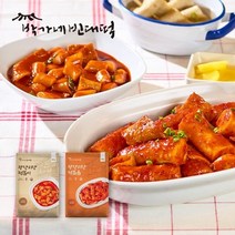 김나운 더키친 박가네빈대떡 광장시장 떡볶이 4팩+떡볶음 4팩 [T]