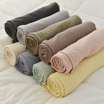 디케이홈 아기 거즈이불 4중 요루거즈 블랭킷 - XL 135x175cm 담요, 핑크