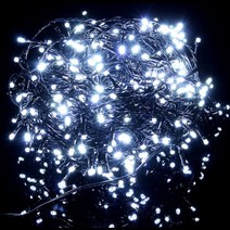 야외 나무 장식용 LED 300구 화이트 전구 (30M) 조명 성탄 대형 무뚝이 등