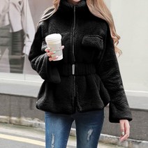 대박난박양 크리미 퍼 자켓