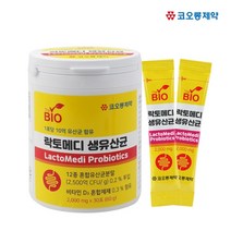 코오롱제약 락토메디 생유산균 30p, 30포, 60g, 3개