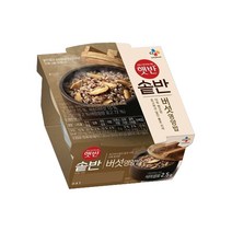 햇반 솥반 버섯영양밥, 200g, 18개