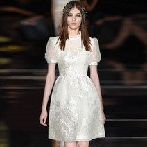 명품보세원피스 스팽글 자카드 피로연 원피스