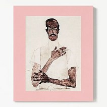 1300K 캔버스 명화 그림 인물화 아트 판넬 액자 에곤 쉴 레 35, 단품