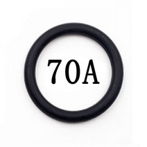 NBR O 링 씰 개스킷 두께 CS2.4mm OD7-50 오일 내마모성 자동차 가솔린 니트릴 고무 O-링 방수 블랙, OD48mm, Hardness 70A, CS 2.4mm