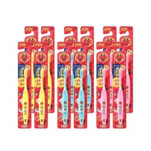 라이온 EX kodomo 코모도 코도모 호빵맨 칫솔 1.5~5세용 12개세트