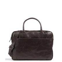 [정품] Royal RepubliQ 로얄 리퍼블릭큐 익스플로어 싱글 브리프케이스 15 가죽 그레인 다크 브라운 노트북파우치 맥북가방 태블릿가방