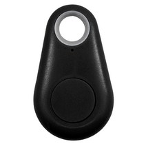 GPS추적기 미아방지 위치추적기 미니 패션 스마트 개 애완 동물 Bluetooth-compatible4.0 GPS 안티 분실 알람 태그 무선 아이 가방 지갑 키 파인더 로케이터, 04 Black