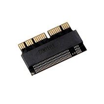 어댑터 PCIe 카드 NVMe M.2 용 NGFF 늦은 2013 MacBook Air A1465 A1502 A1398 PCI-E x4 SSD, 한개옵션1, 한개옵션0