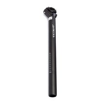 자전거 부품 싯포스트 시트포스트 안장봉 시트클램프 싯클램프 시트 포스트 27.2mm 30.9mm 31.6mm 산악 로드 바이크용 조절식 시트 포스트 400mm mtb bmx, 블랙 27.2mm