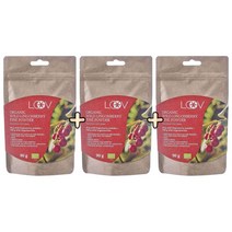 LOOV 루브 오르가닉 와일드 링곤베리 동결 건조 과일 파우더 크랜베리 113g x 3개