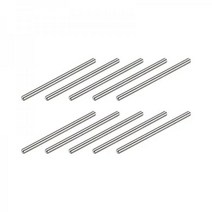 METALLIXITY Dowel Pin(3x50mm) 25Pcs 304 Stainless Steel Shelf Support Pegs Pin Fastener Elements - f, 3mmx50mm