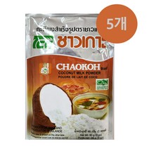차오코 코코넛밀크 파우더 60g, 5개
