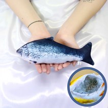 고양이 캣닢 쿠션 물고기 인형 장난감 용품 20cm 등푸른생선, 단품