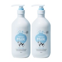 플로르드망 프레시밀크 우유 바디로션 1000ml mommysoup, 2개