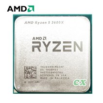AMD Ryzen 5 2600X 3.6 GHz 6 코어 12 스레드 CPU 프로세서 YD260XBCM6IAF, 한개옵션0