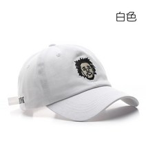 텐트 밖은 유럽 스페인 6회 권율 런닝맨 유재석 남녀공용 커플 볼캡 야구모자 4컬러 패션 스타일 W01, 하얀색