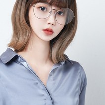 멜라크메 남여공용 동글이 메탈 빅사이즈 안경테