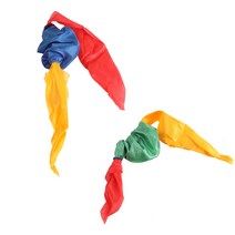 4색 컬러 체인지 스카프 마술 도구 클로즈업 퍼포먼스 마술사 신기한 장난감 연출 트릭 간단한 마술 핫토이, um010 4색스카프