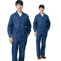 경신코리아 KSK 14 춘추 작업복 블루진 상하세트 별매가능, 상의 XL(100)