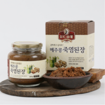 인산가 (주)인산가 정품 메주콩 죽염된장(900g) 인산죽염 + 2개 이상 구입시 홍삼초코크런치(49g), 10박스, 900g