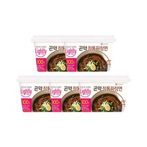 라이틀리 곤약 정통짜장면 228g x 5개, 곤약 맵닭비빔면 230g x 3개_곤약 매콤비빔면 21