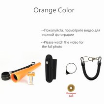 2022 업그레이드 금속 탐지기 포인터 pinpoint gp-pointerii 팔찌가있는 방수 휴대용 금속 탐지기, gp-오렌지